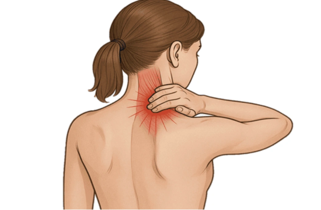 leher belakang sakit